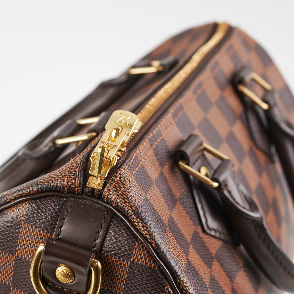 Louis Vuitton Speedy Bandouli猫re 25 Damier Ebene