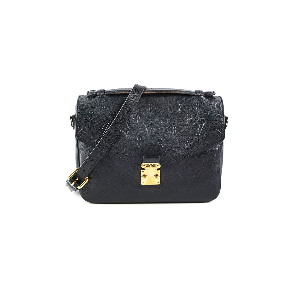 Louis Vuitton Pochette Metis Empreinte Black