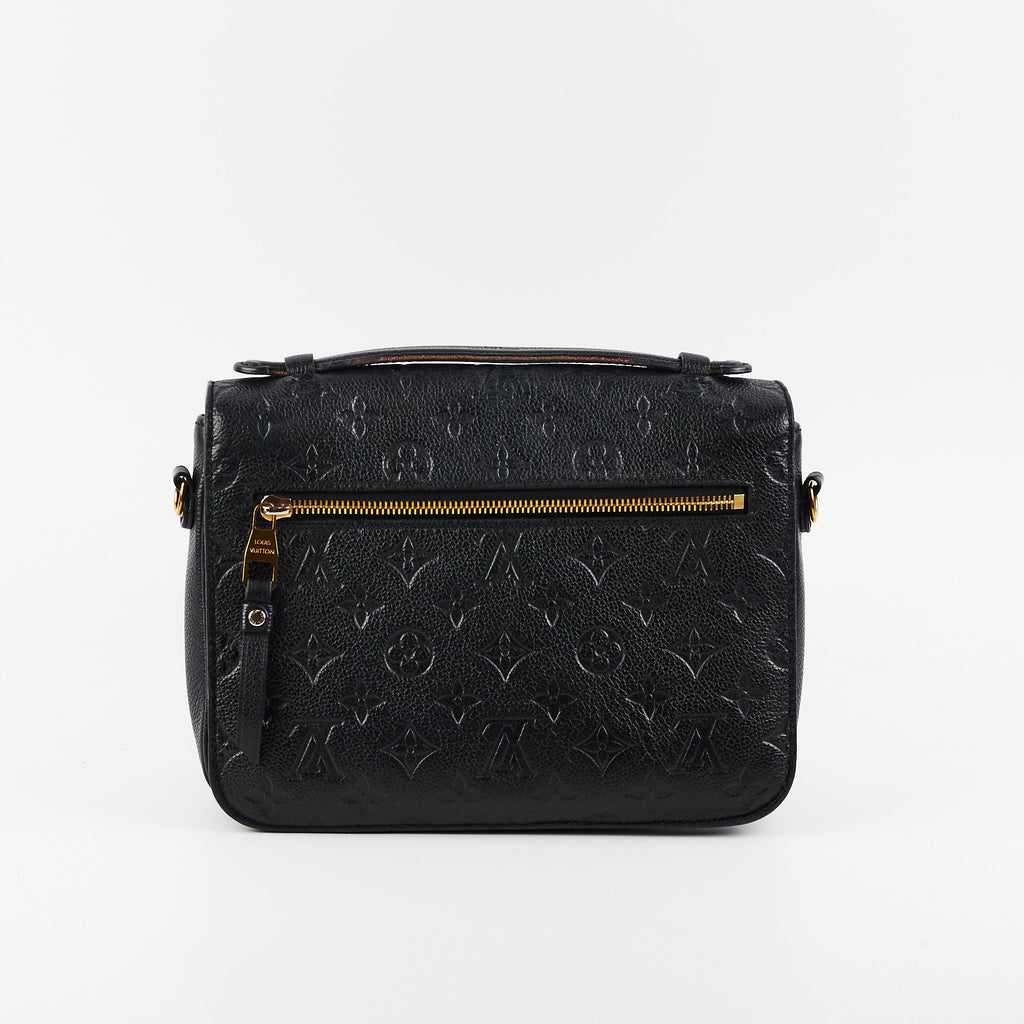 Louis Vuitton Pochette Metis Empreinte Black