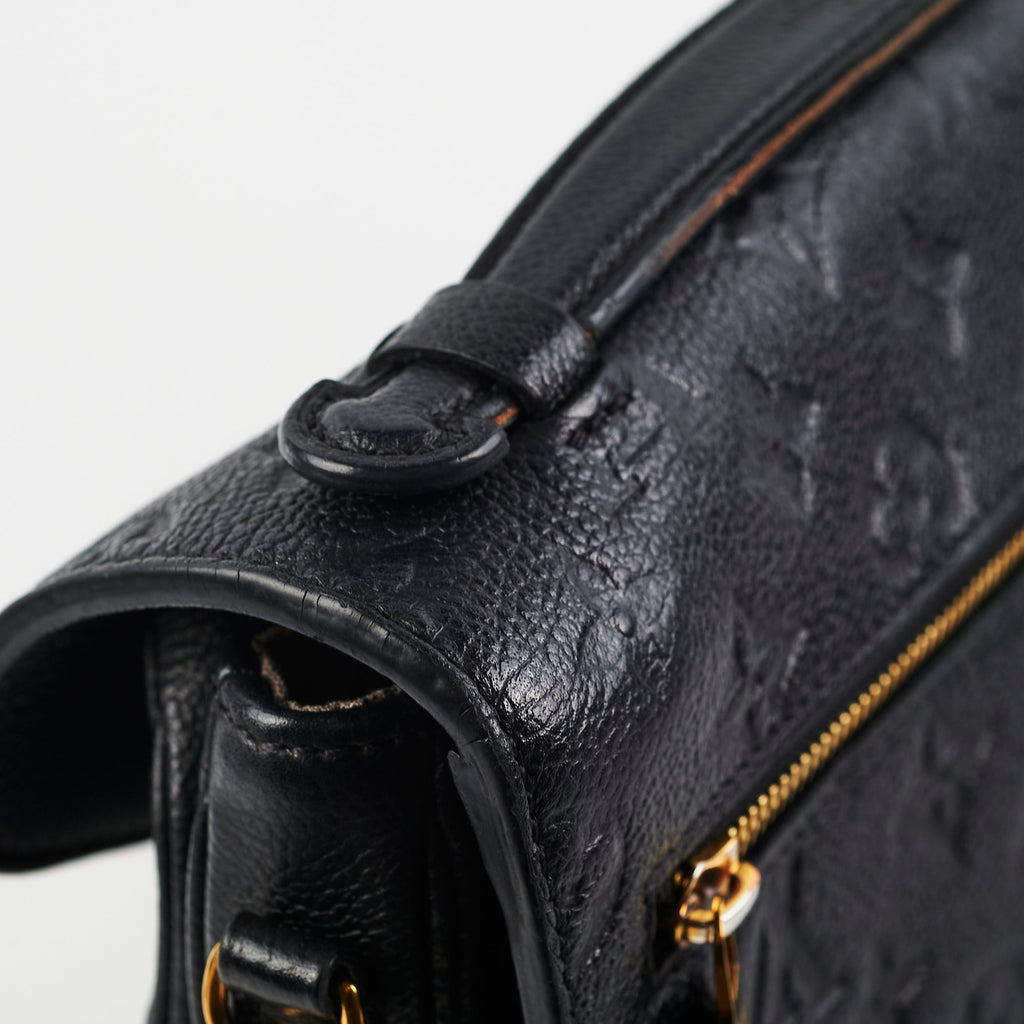 Louis Vuitton Pochette Metis Empreinte Black