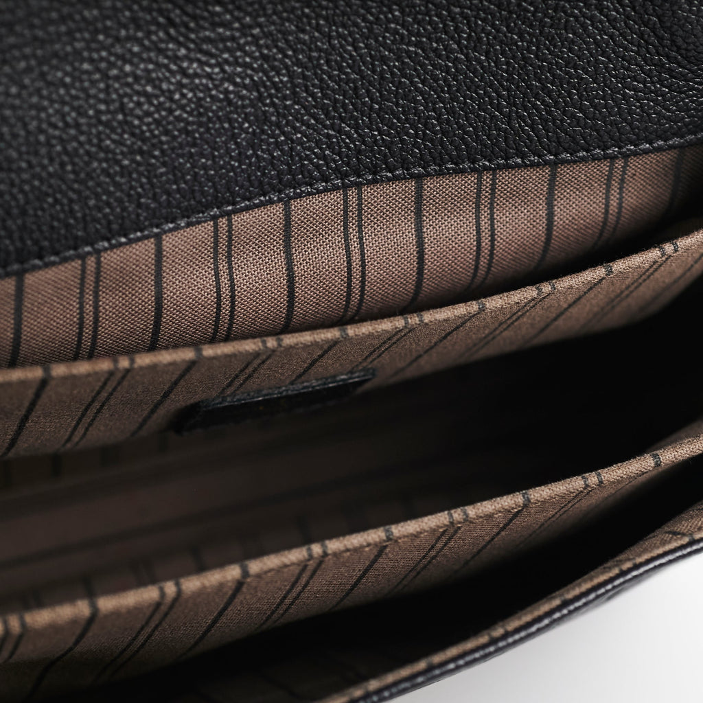 Louis Vuitton Pochette Metis Empreinte Black