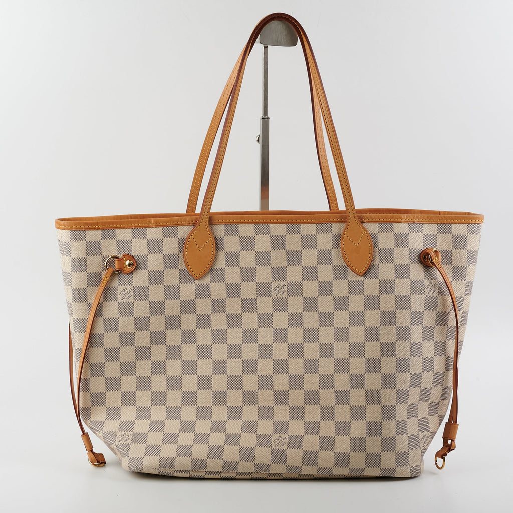 Louis Vuitton MM Neverfull Damier Azur