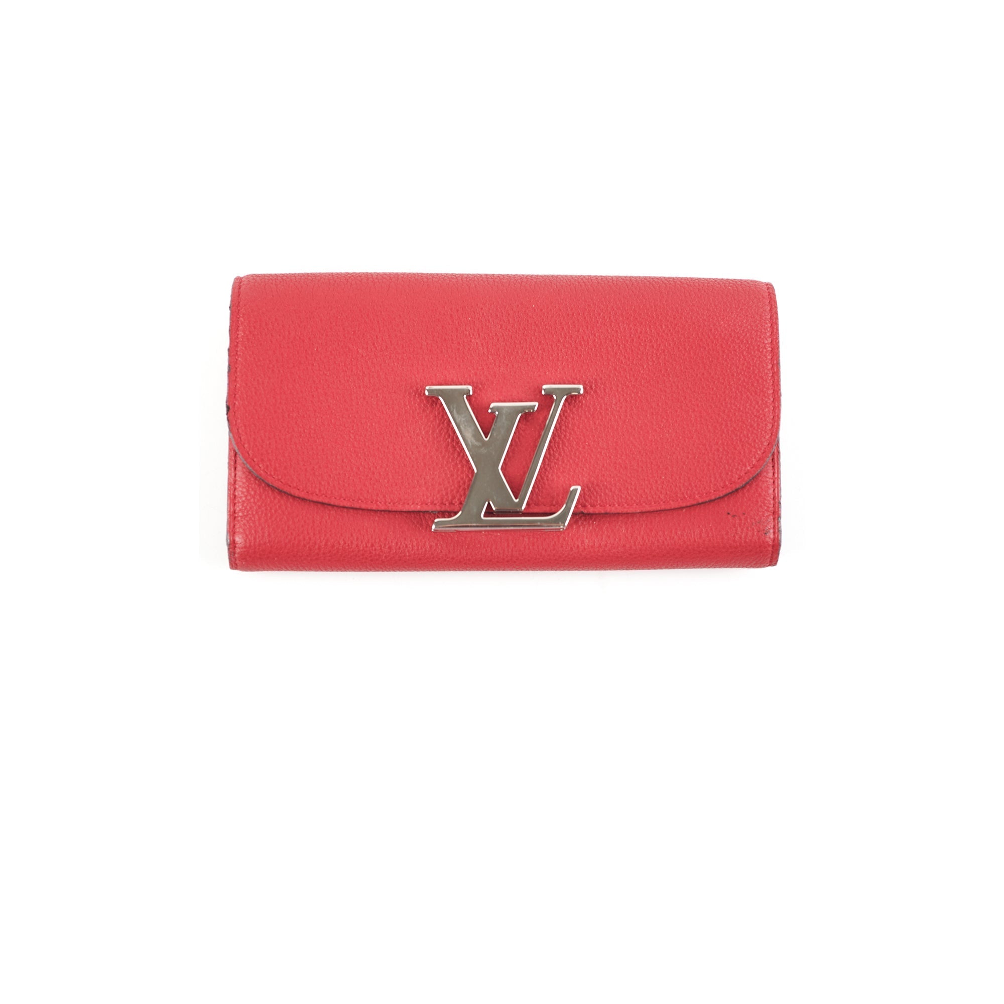 Louis Vuitton Dark Pink Long Wallet