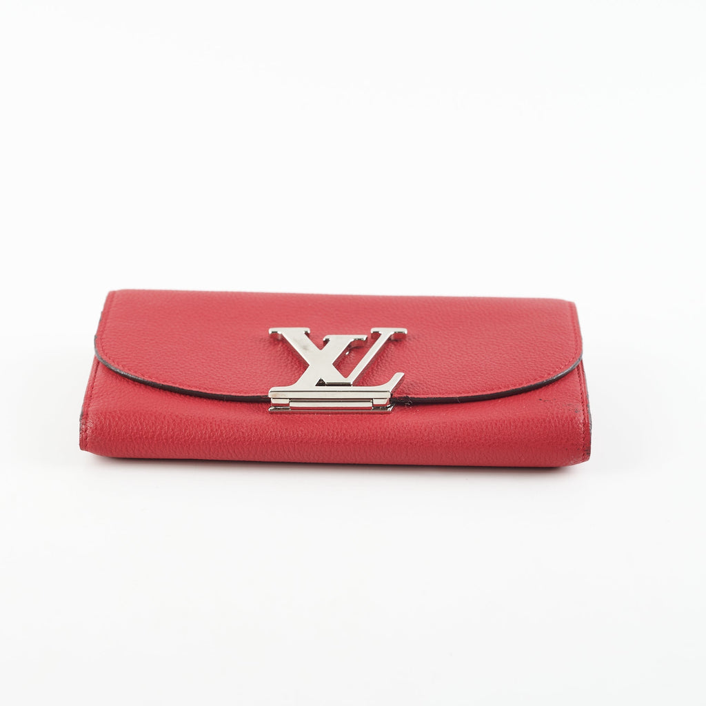 Louis Vuitton Dark Pink Long Wallet