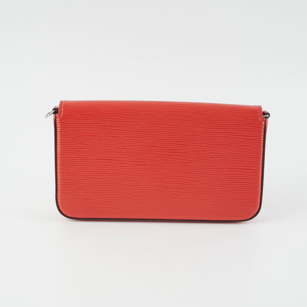 Louis Vuitton Felicie Pochette Epi Red
