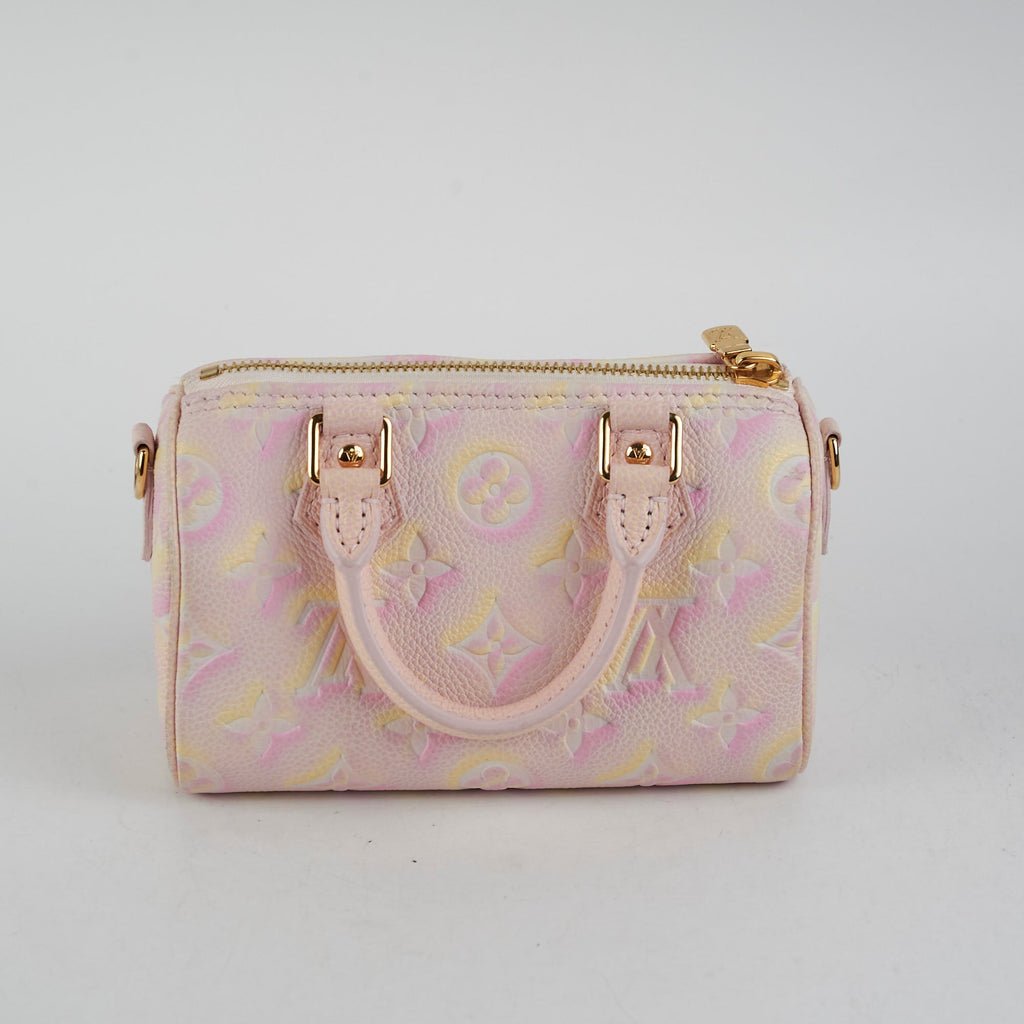 Louis Vuitton Nano Speedy Pink