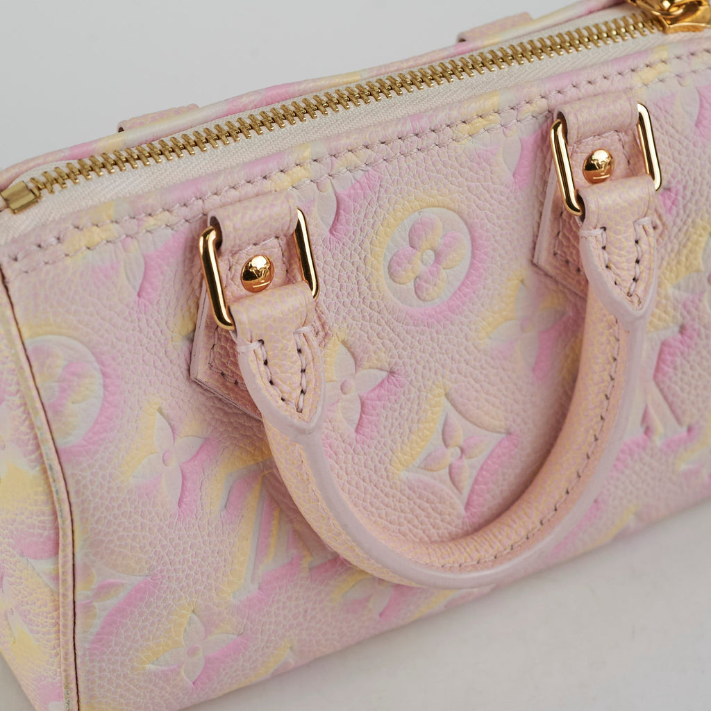 Louis Vuitton Nano Speedy Pink