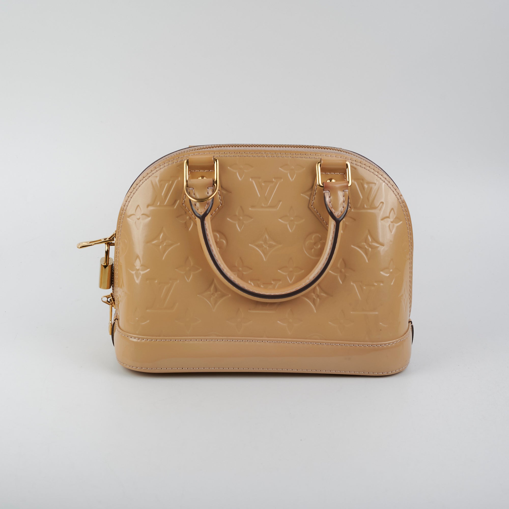 Louis Vuitton Alma BB Vernis Beige