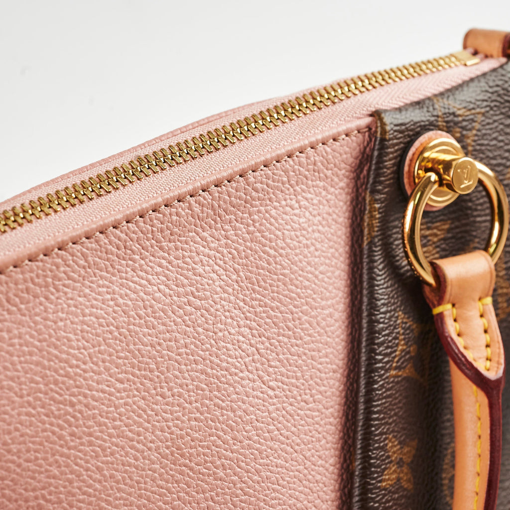 Louis Vuitton V BB Tote Monogram Pink
