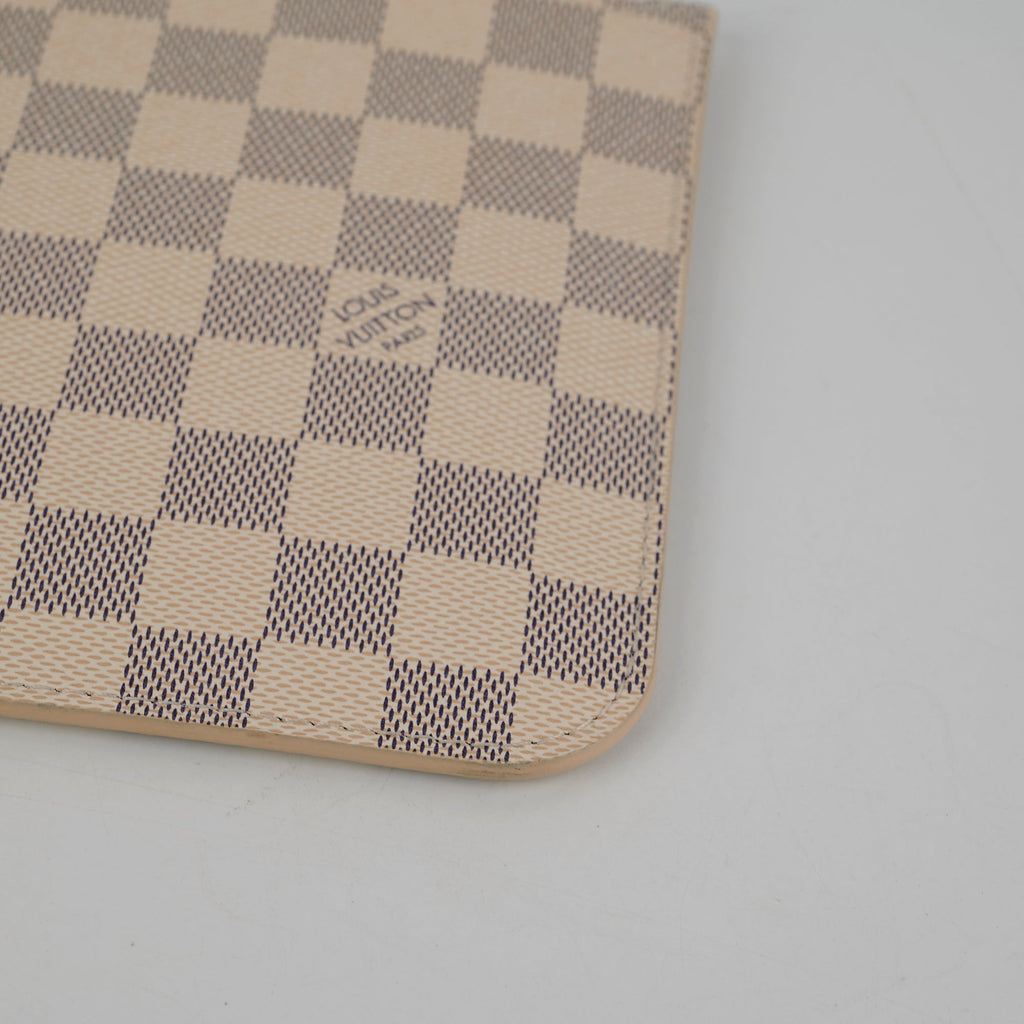 Louis Vuitton Neverfull MM Damier Azur Pouch