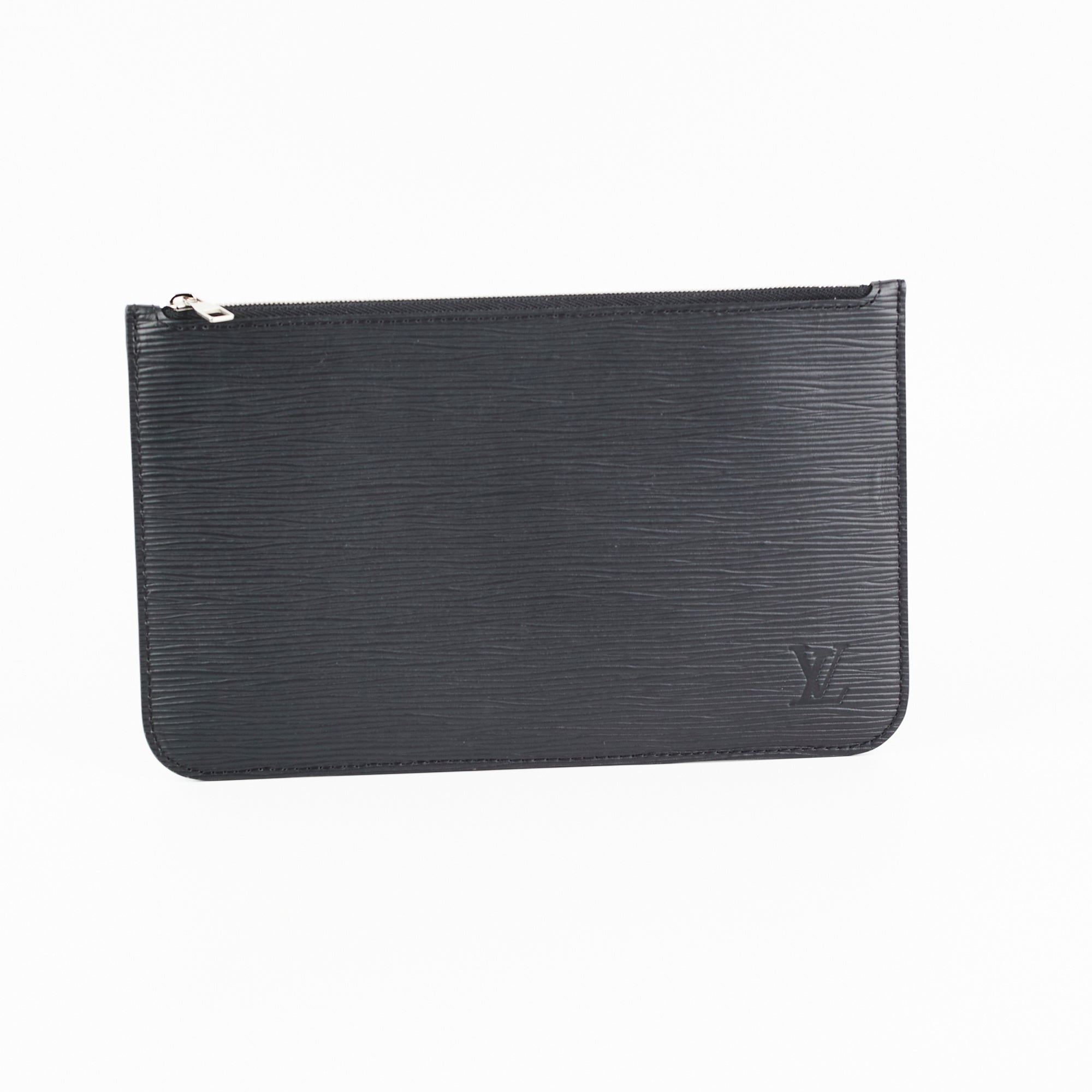 Louis Vuitton Neverfull MM Black Epi Pouch