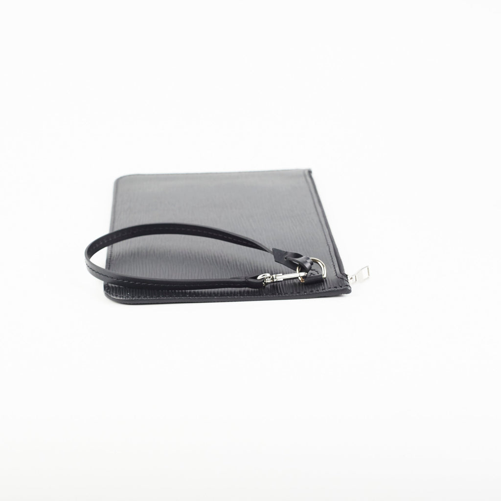 Louis Vuitton Neverfull MM Black Epi Pouch