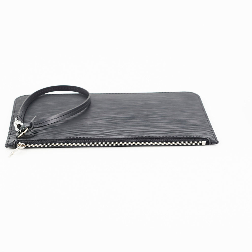 Louis Vuitton Neverfull MM Black Epi Pouch