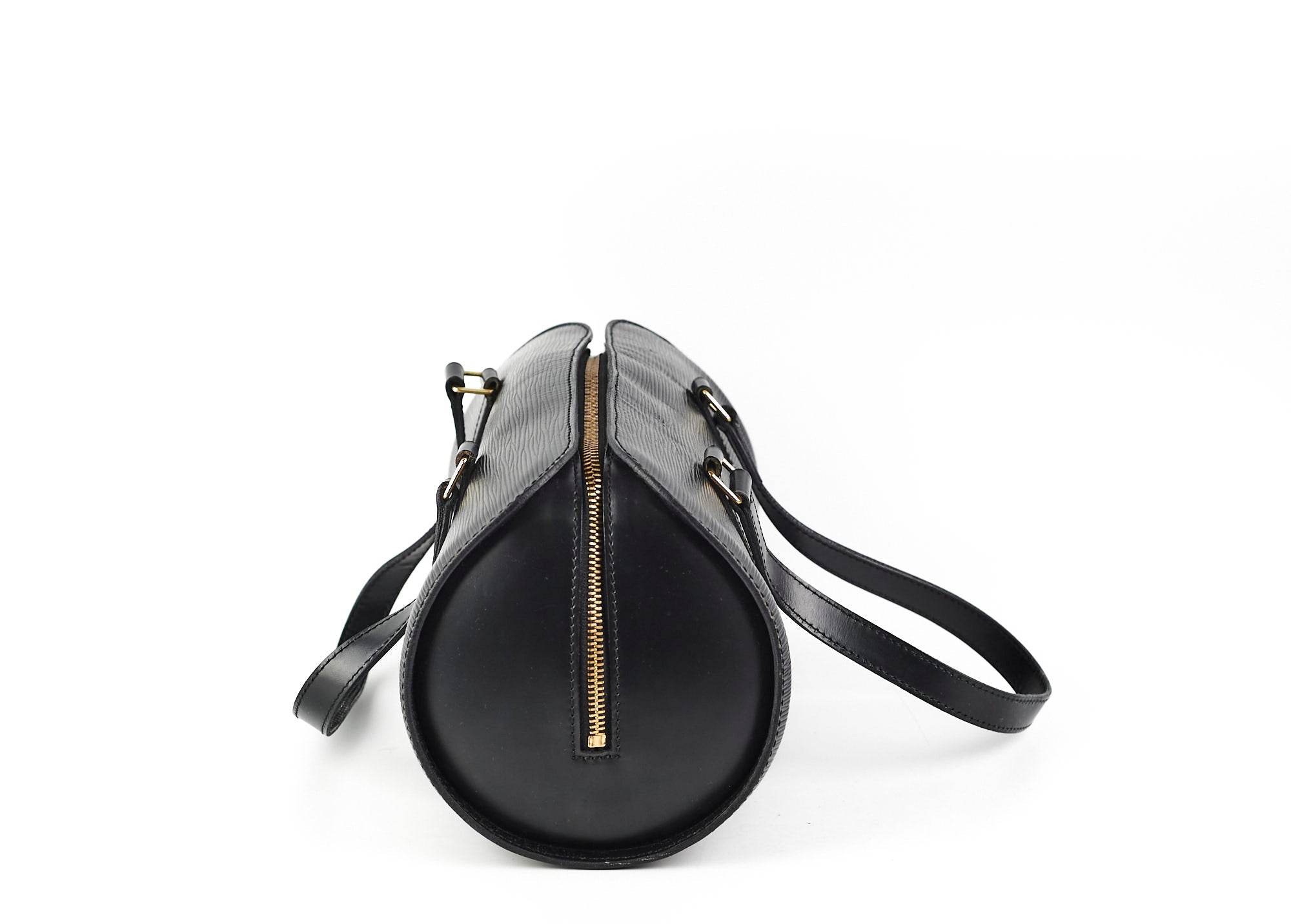 Louis Vuitton Epi Soufflot 30 Black Shoulder Bag