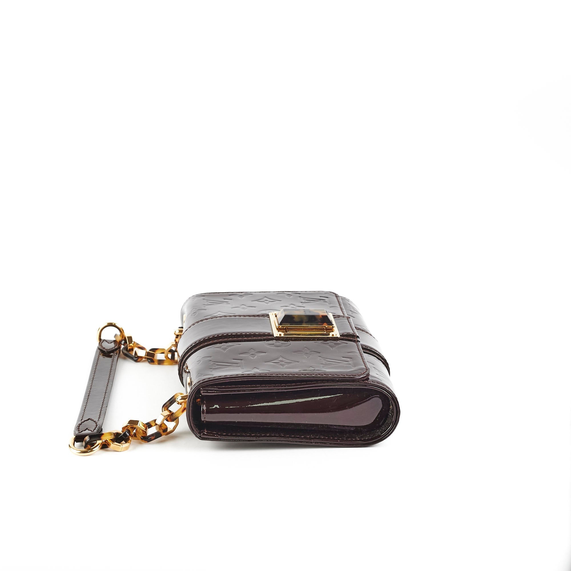 Louis Vuitton Vermont Avenue Clutch Vernis Amarante Monogram