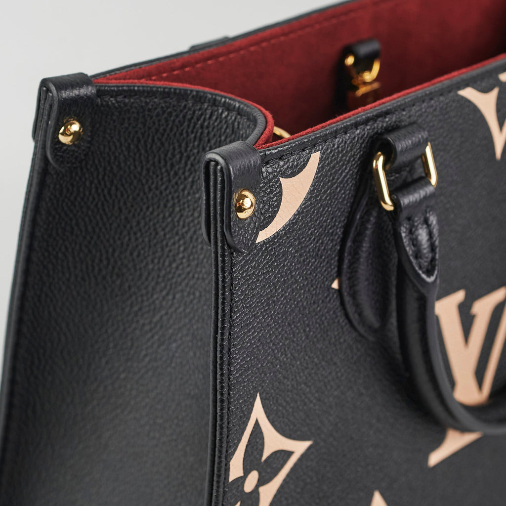 Louis Vuitton On The Go PM Black And White