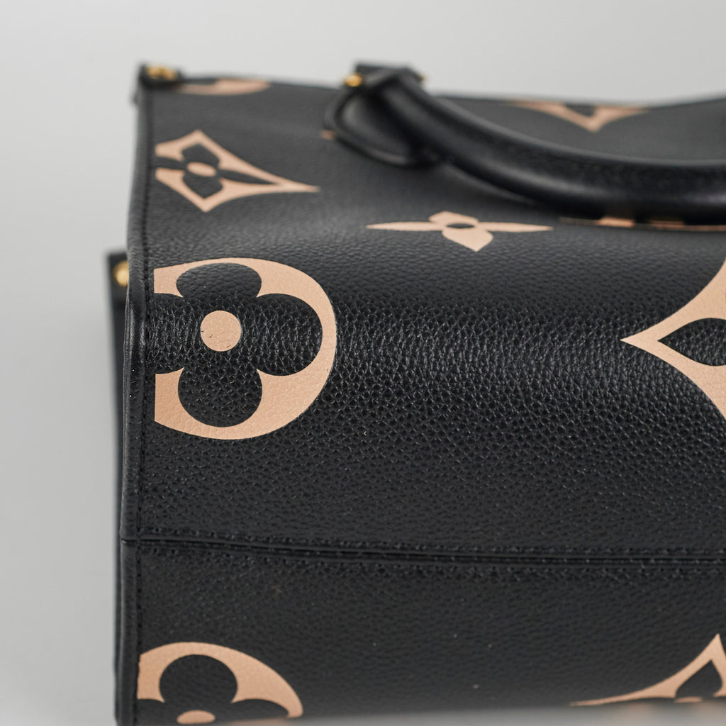 Louis Vuitton On The Go PM Black And White