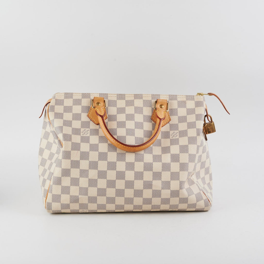 Louis Vuitton Speedy 30 Damier Azur
