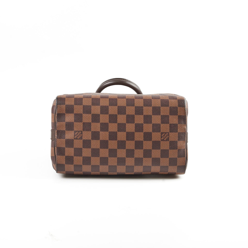 Louis Vuitton Speedy 25 Bandouli猫re Damier Ebene