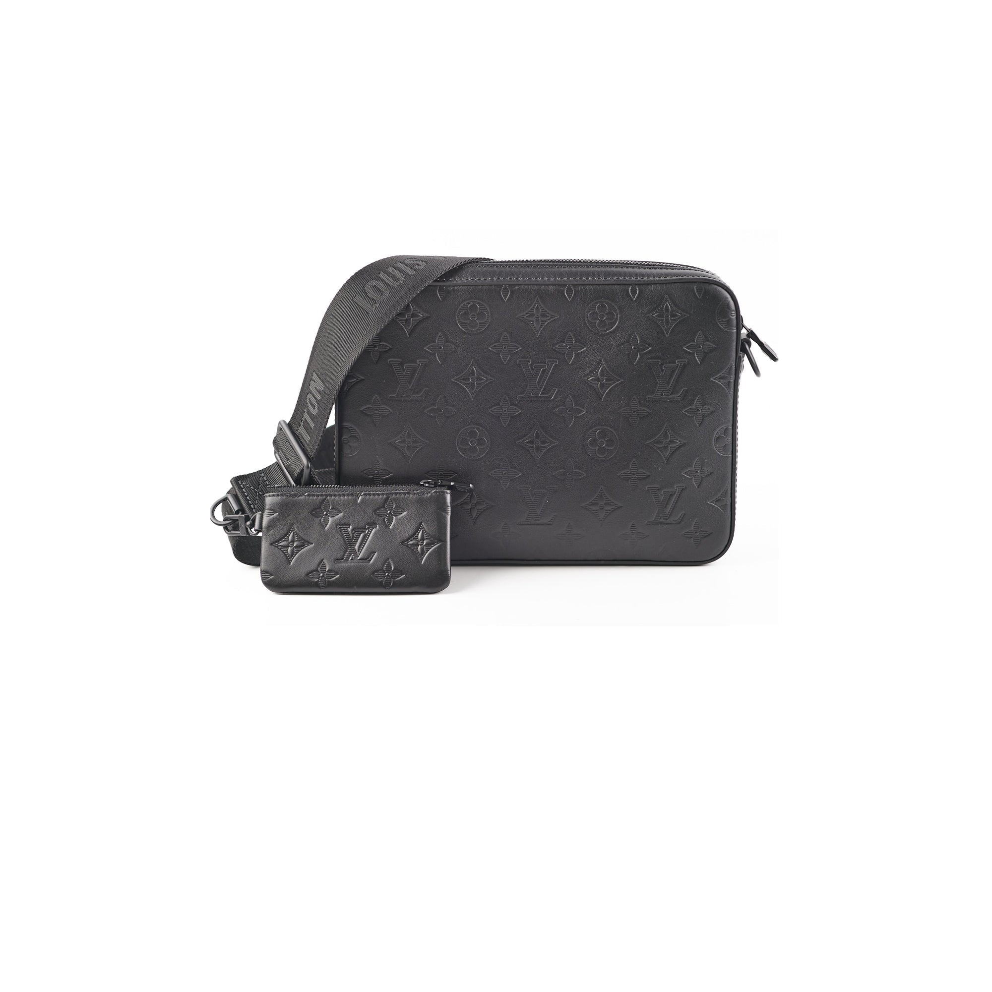 ITEM 30 - Louis Vuitton Messenger Black Empreinte Leather