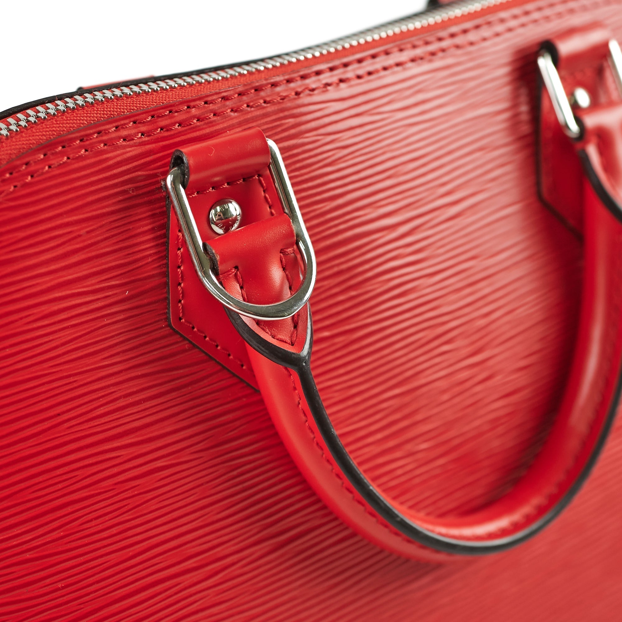 Louis Vuitton Alma PM Red Epi Leather 2015