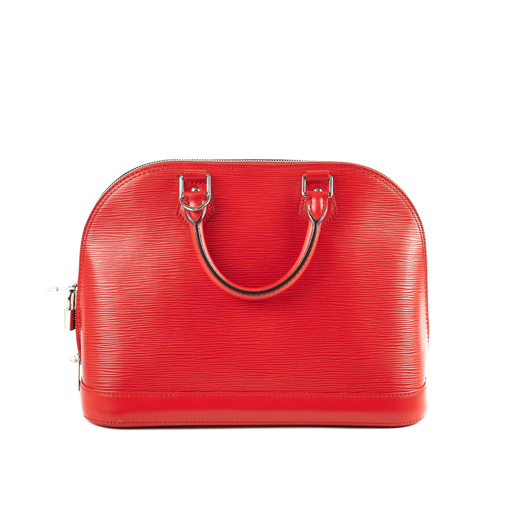 Louis Vuitton Alma PM Red Epi Leather 2015