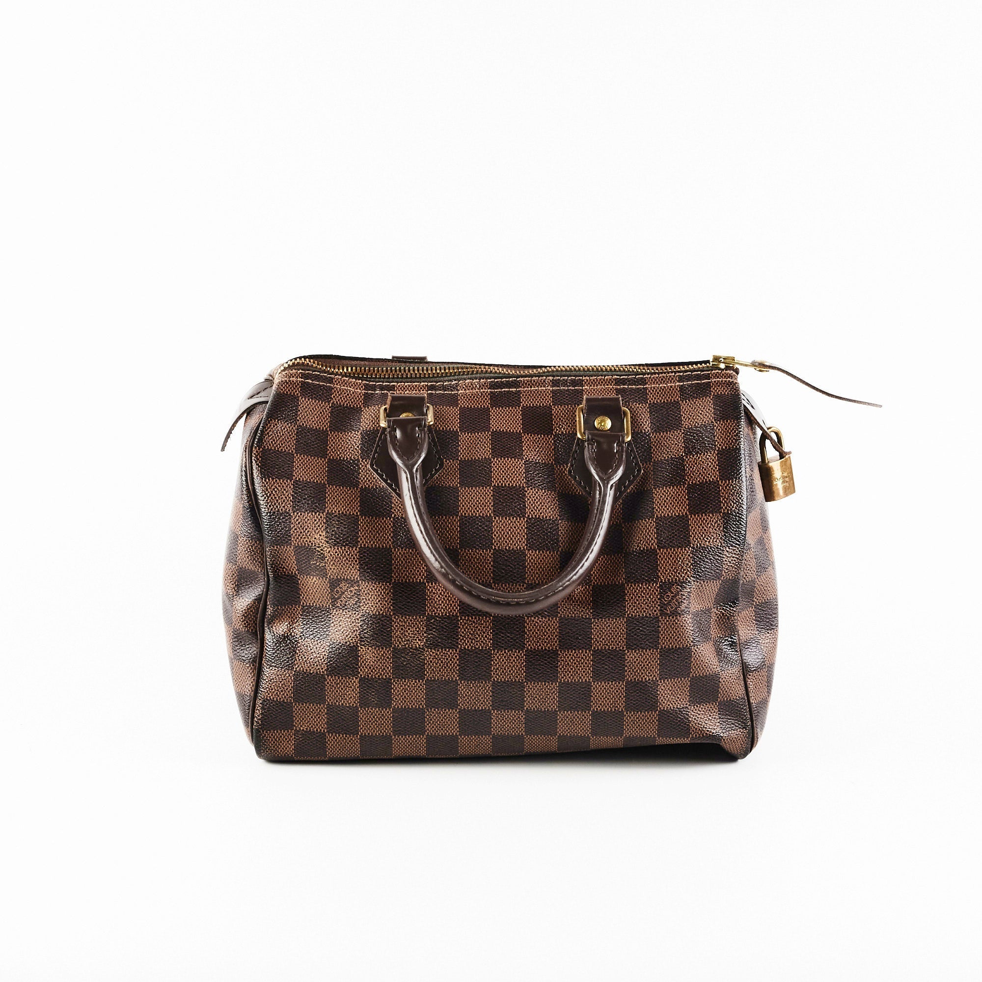 ITEM 21 - Louis Vuitton Speedy 25 Damier Ebene