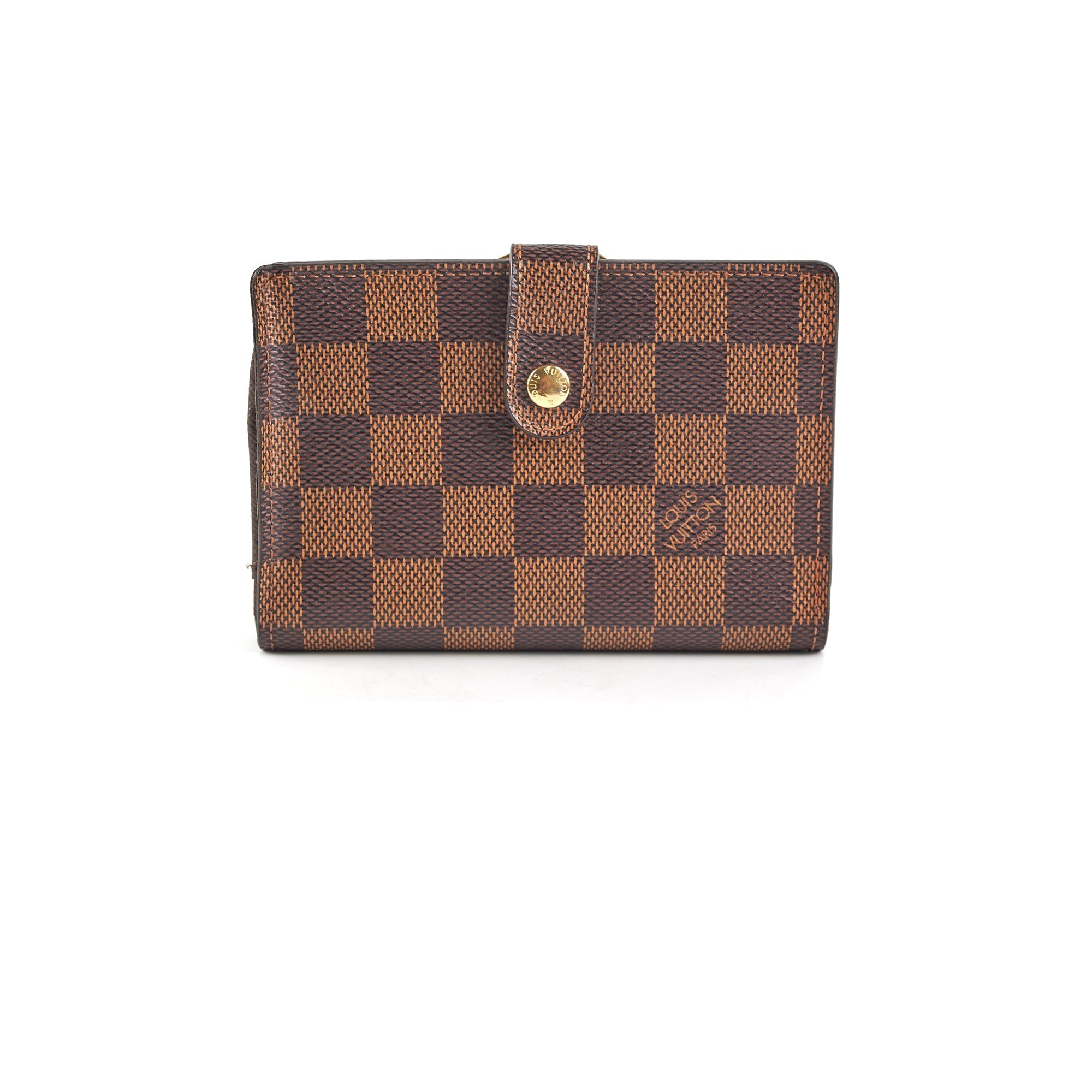 Louis Vuitton French Purse Damier Ebene