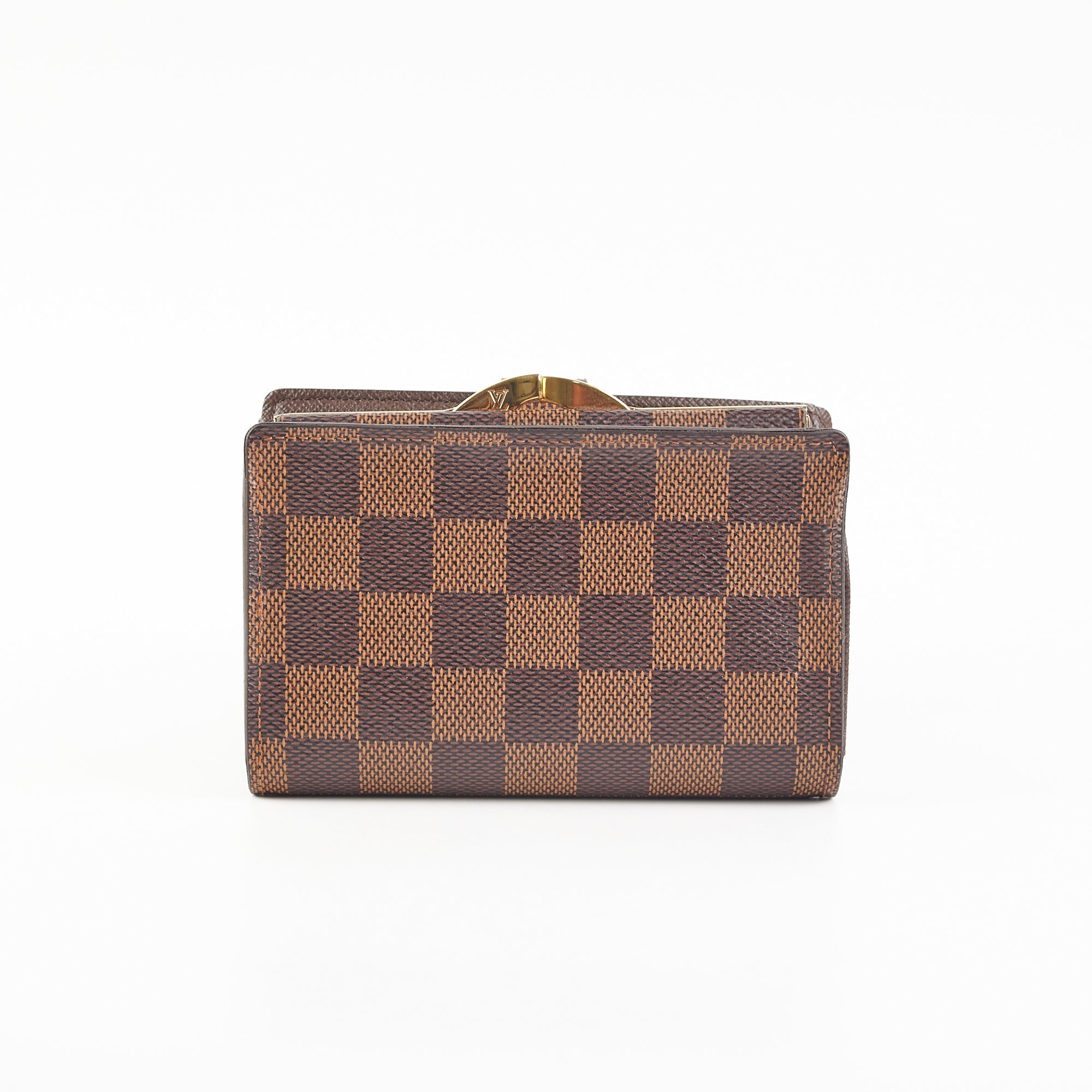 Louis Vuitton French Purse Damier Ebene