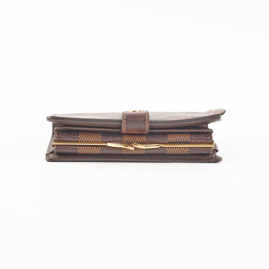 Louis Vuitton French Purse Damier Ebene