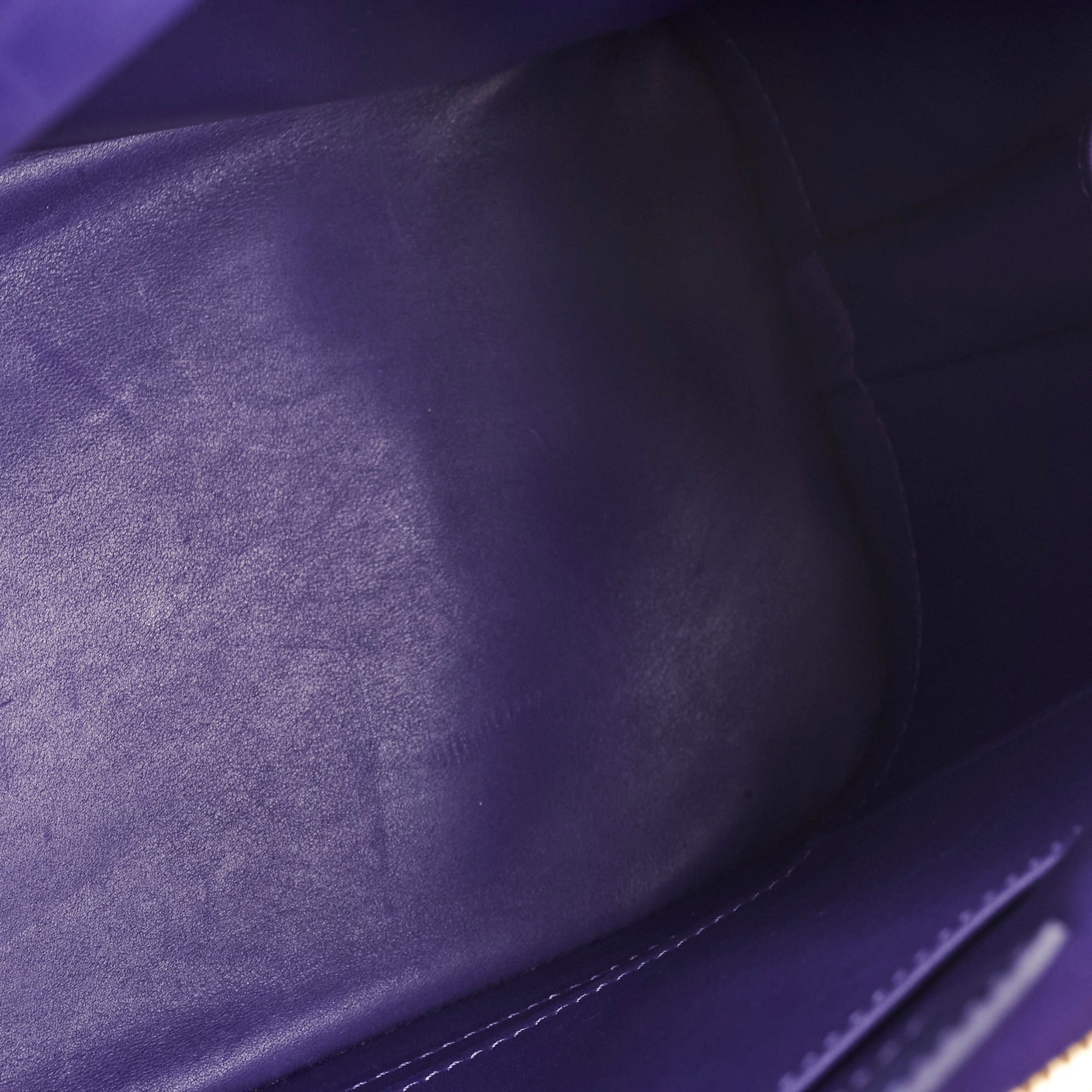 Louis Vuitton Ostrich Purple Alma PM