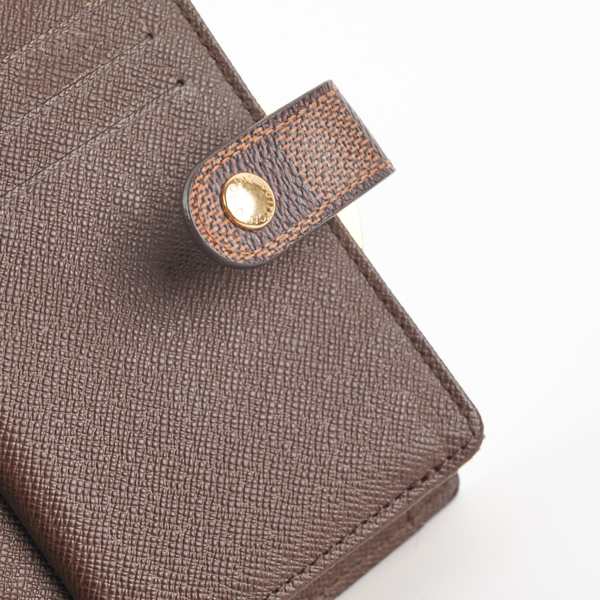 Louis Vuitton French Purse Damier Ebene