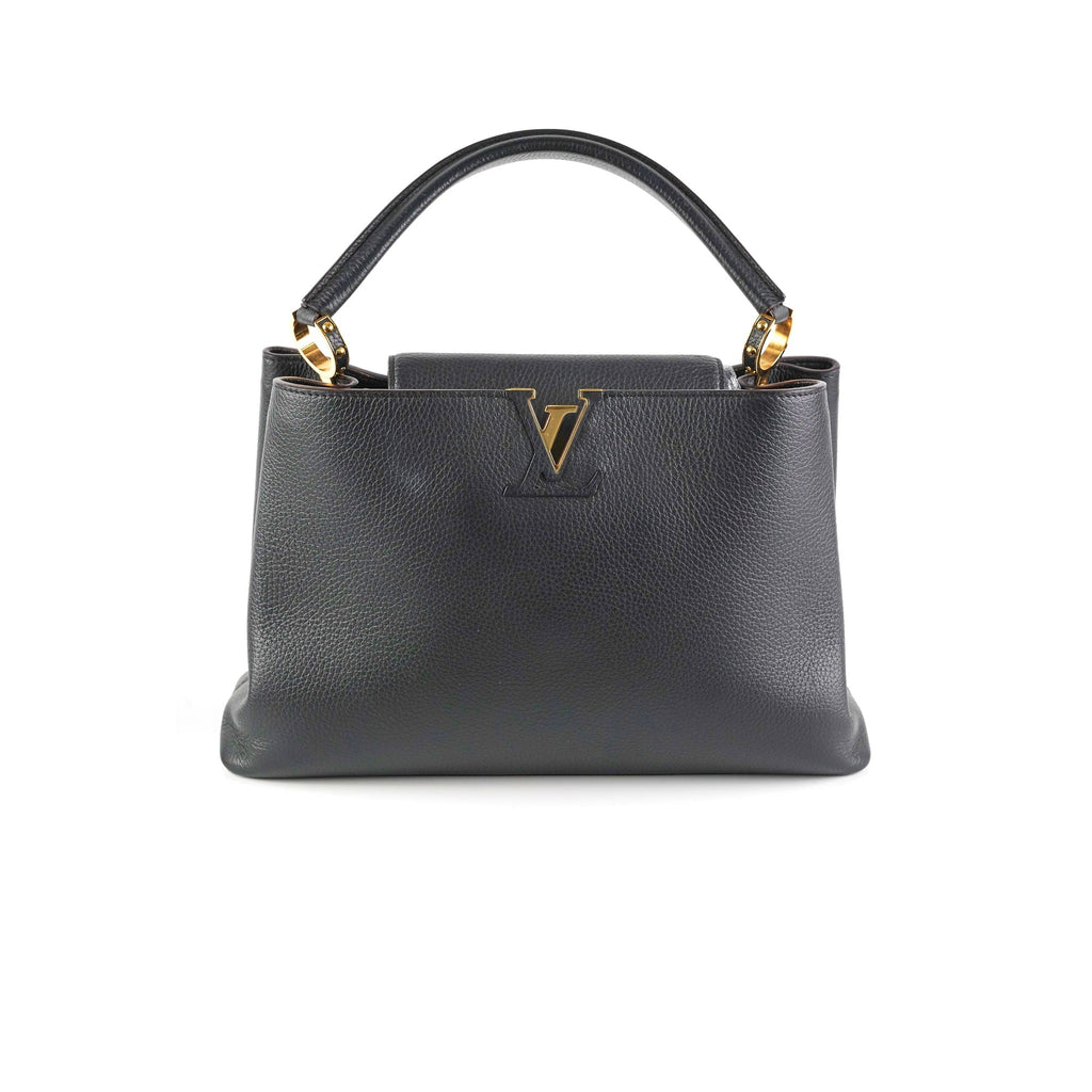 Louis Vuitton Capucines MM Black