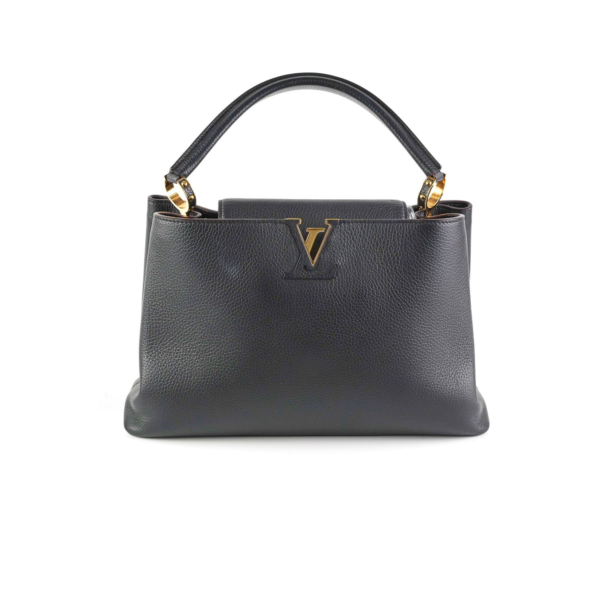 Louis Vuitton Capucines MM Black