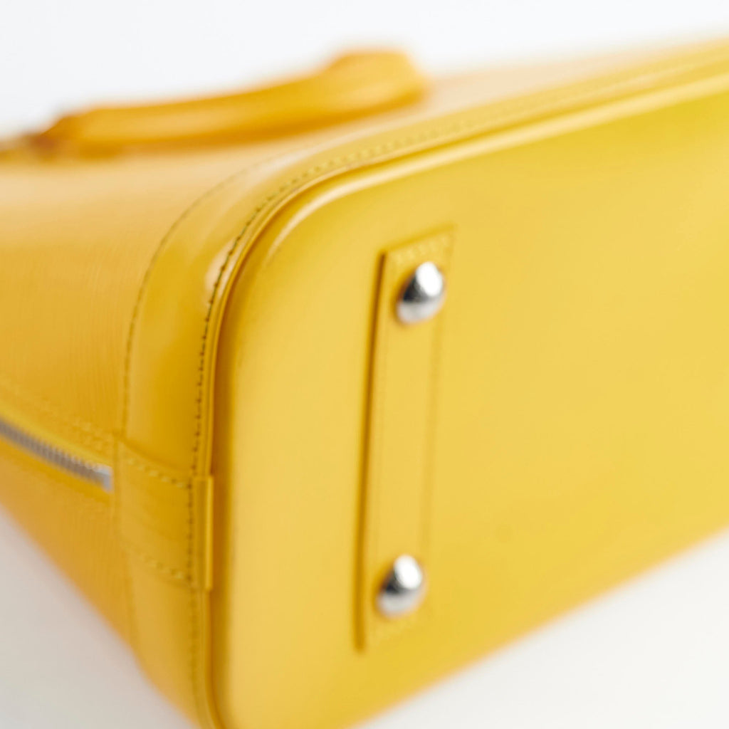 Louis Vuitton Epi Leather Alma PM Yellow