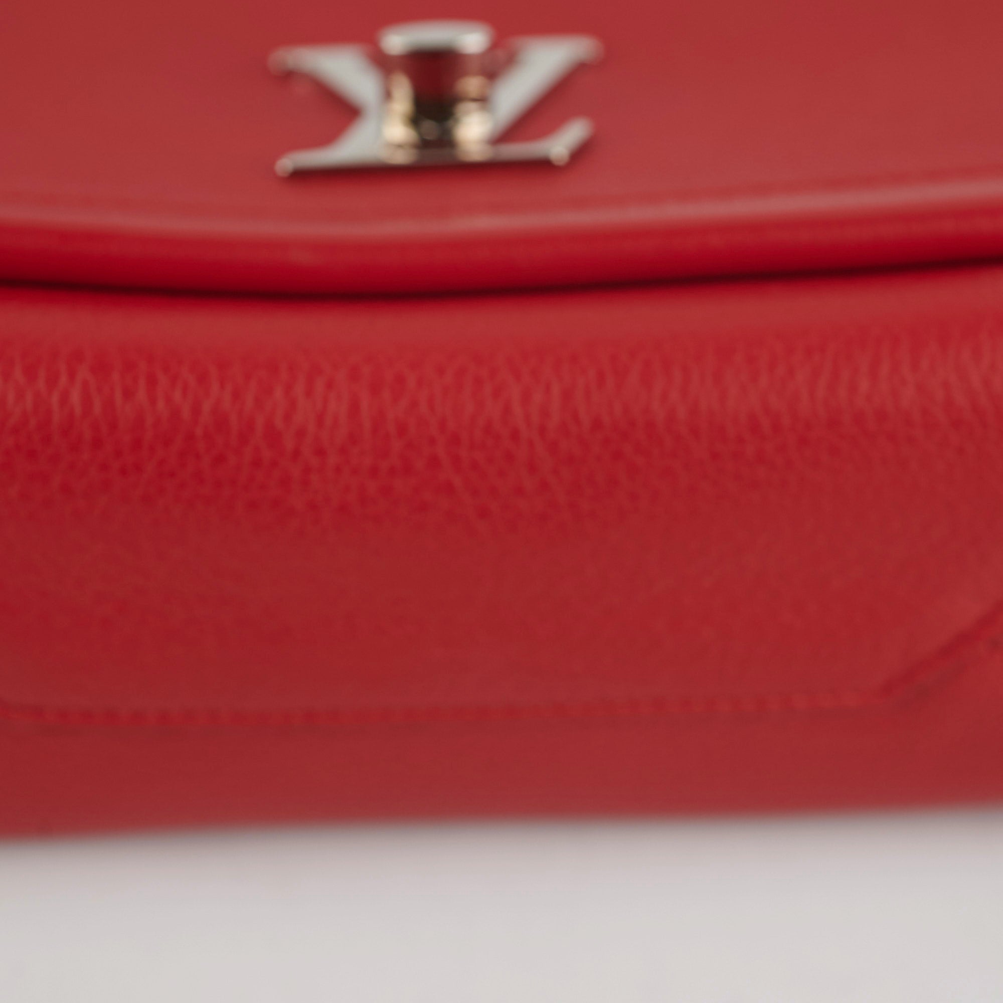 Louis Vuitton Lockme II BB Calfskin Rubis