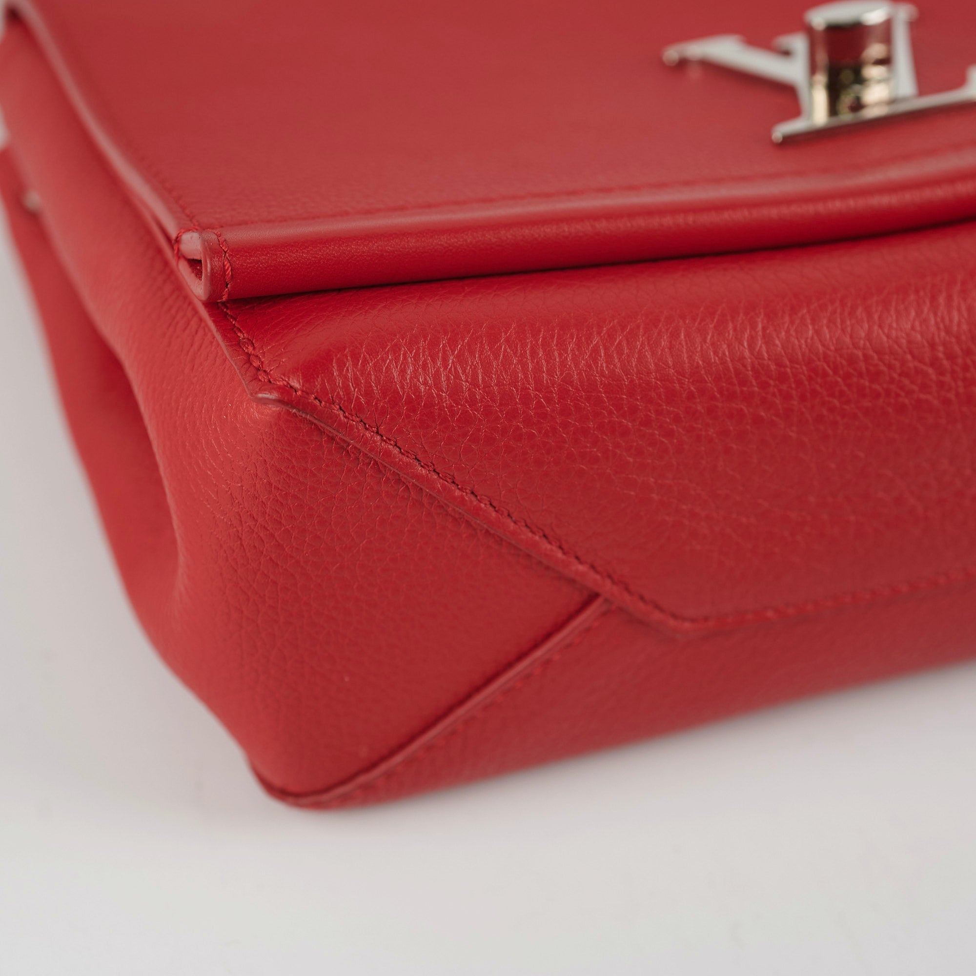 Louis Vuitton Lockme II BB Calfskin Rubis