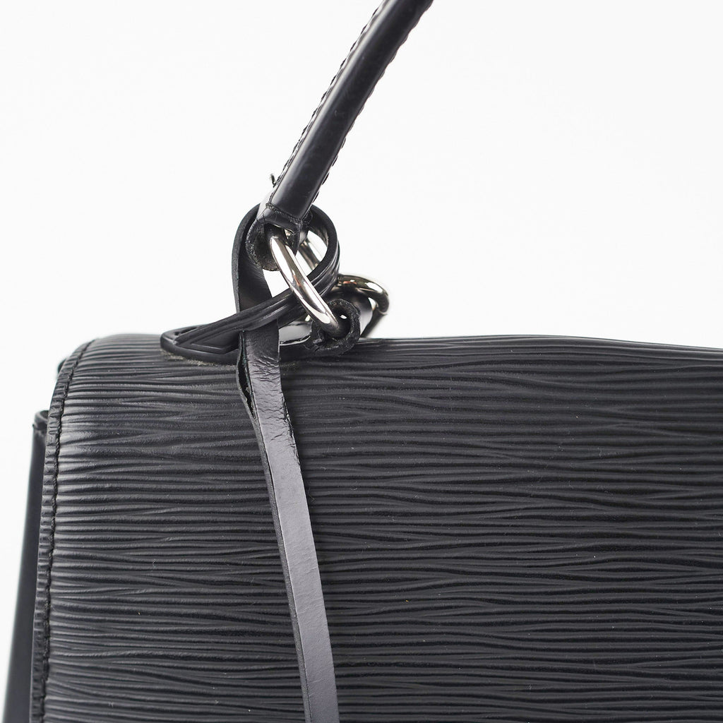 Louis Vuitton Cluny MM Epi Black Bag