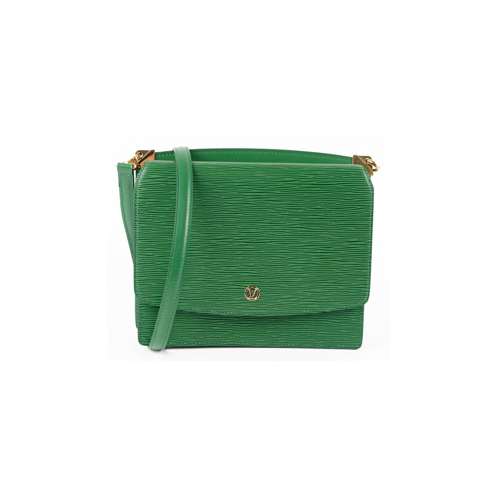Louis Vuitton Grenelle Green Epi Leather
