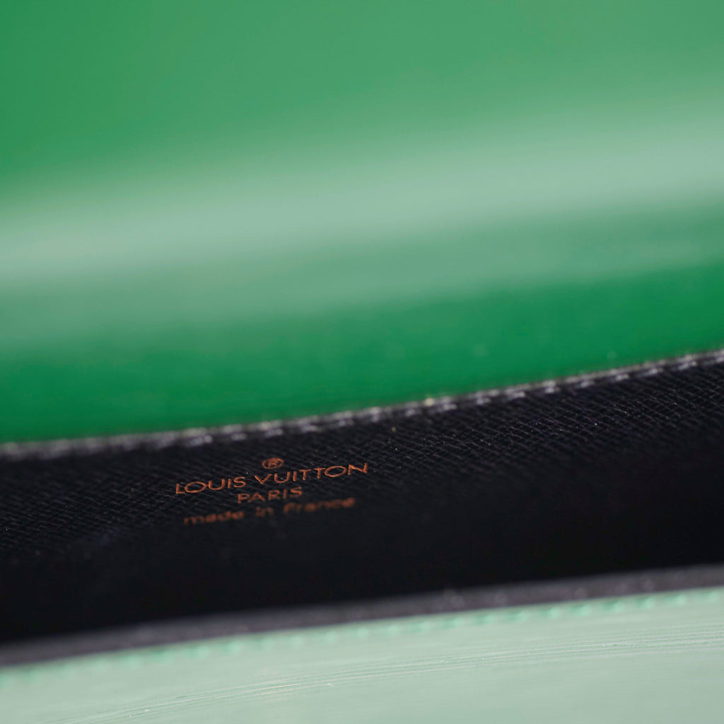 Louis Vuitton Grenelle Green Epi Leather