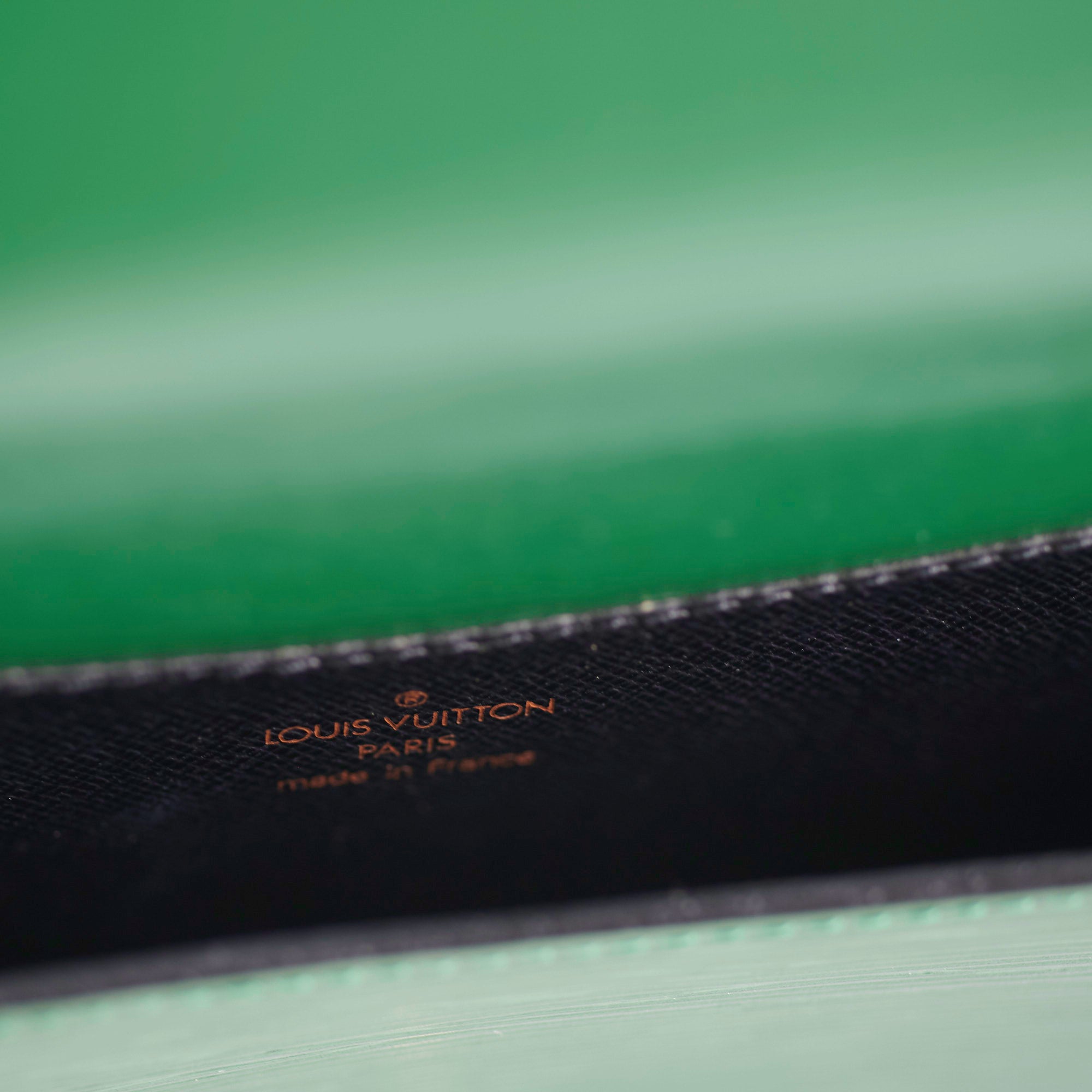 Louis Vuitton Grenelle Green Epi Leather