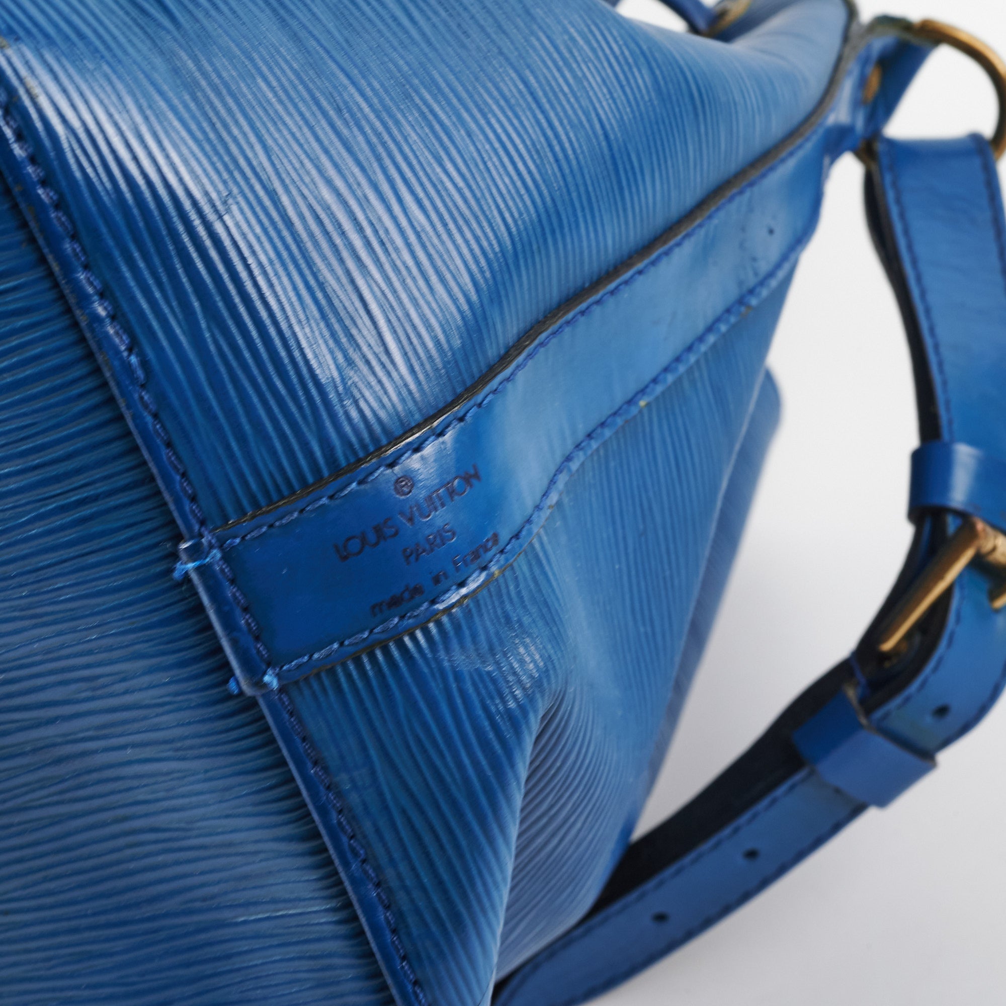 Louis Vuitton Noe Epi Blue
