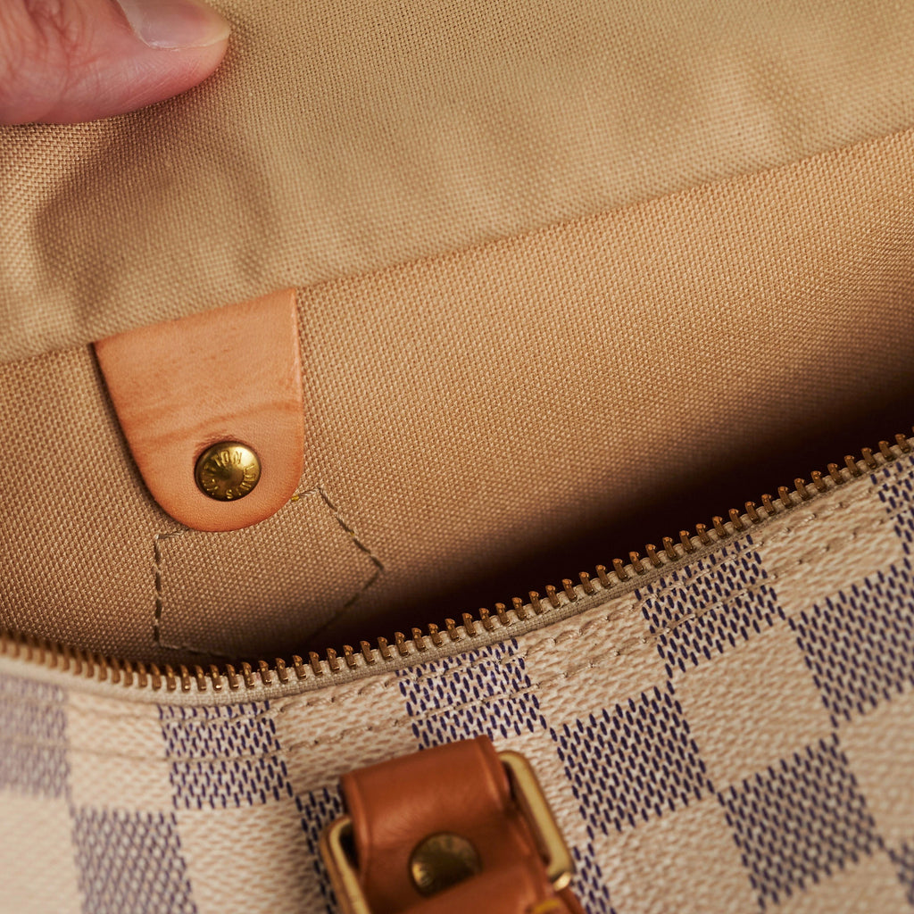 ITEM 5 - Louis Vuitton Speedy 30 Damier Azur