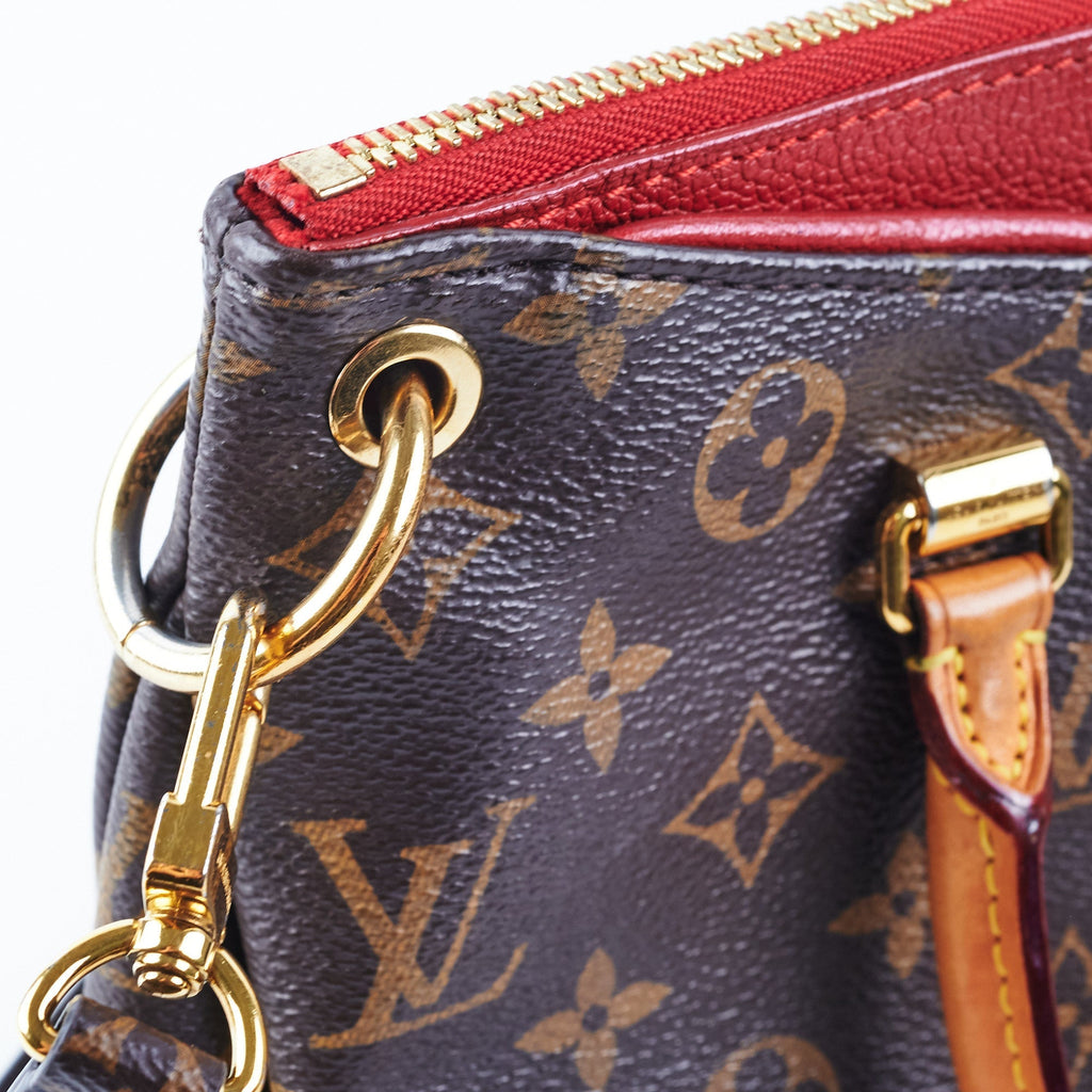 Louis Vuitton Pallas BB Monogram/Red