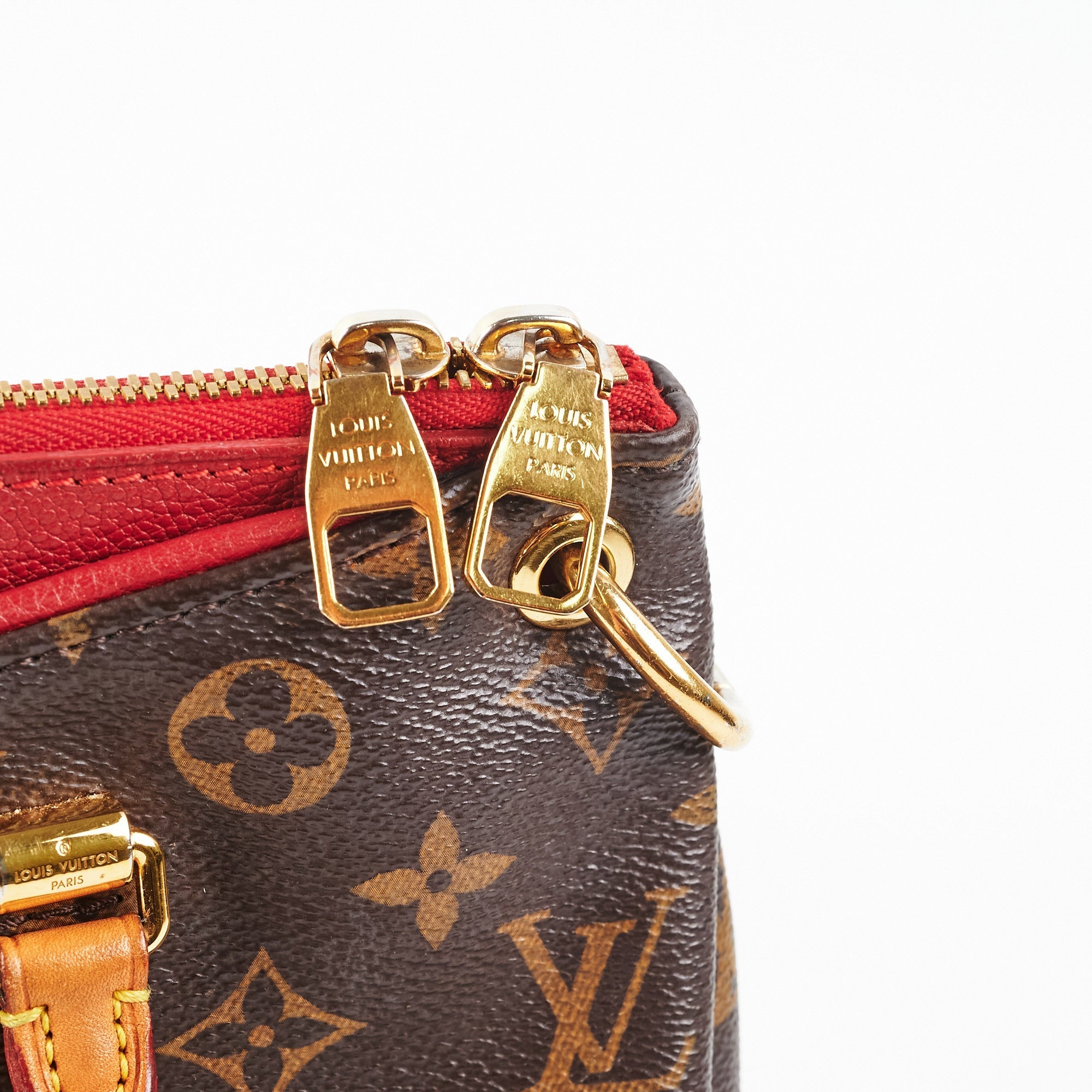 Louis Vuitton Pallas BB Monogram/Red