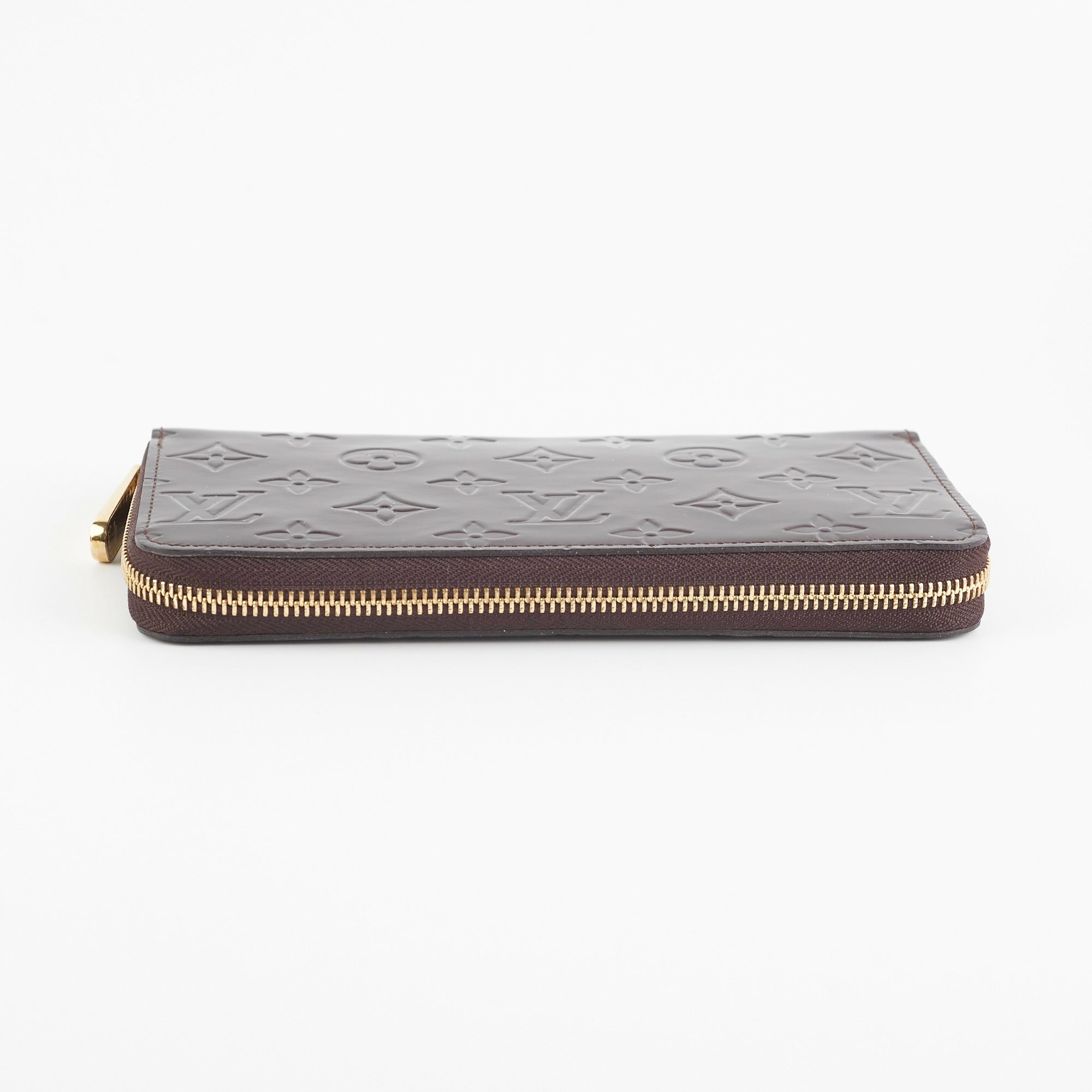 Louis Vuitton Amarante Monogram Vernis Zippy Wallet