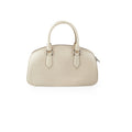 Louis Vuitton Jasmine Boston Epi White Bag