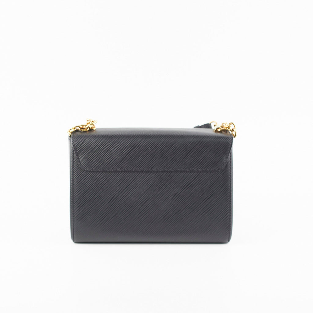 Louis Vuitton Twist MM Black Bag
