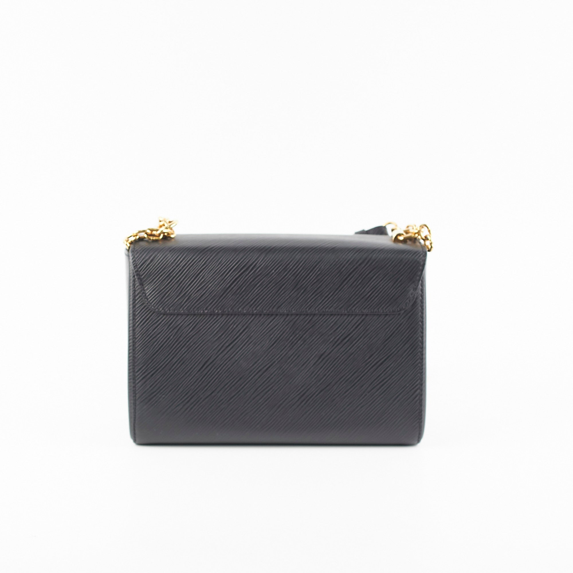 Louis Vuitton Twist MM Black Bag