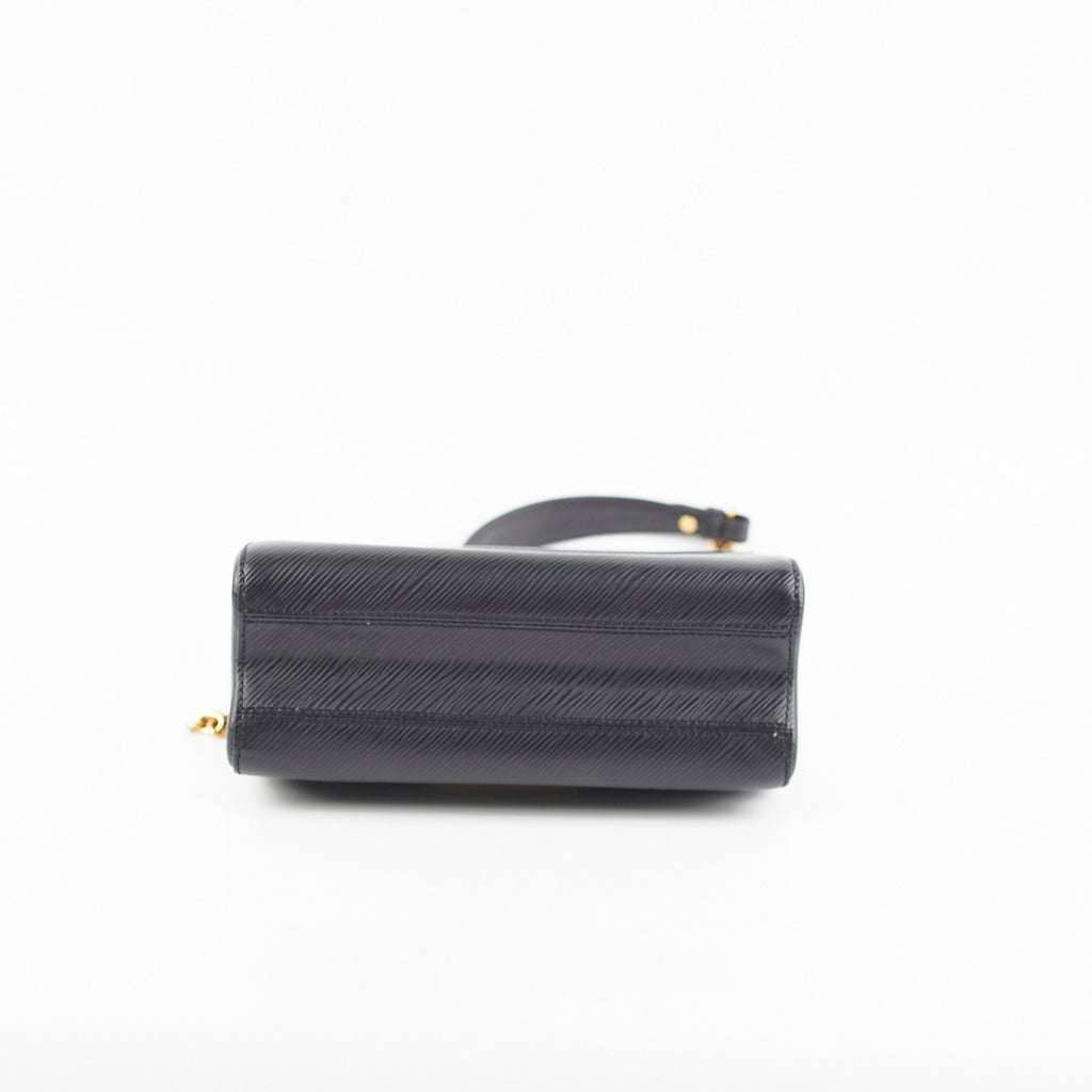 Louis Vuitton Twist MM Black Bag